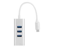 USB-C to USB 3.0 and Gigabit Ethernet Adapter