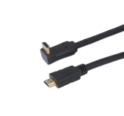 HDMI A Male to HDMI 90 Degrees A Male Cable